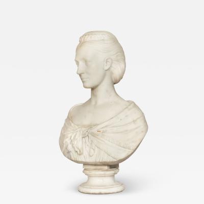 Bust of Lady Layard 1870 John Warrington Wood