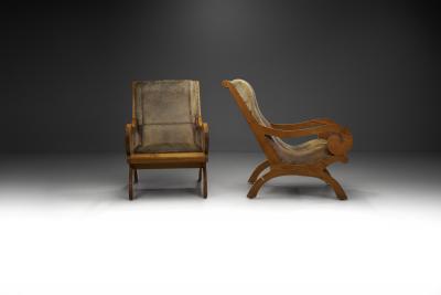 Butaque Colonial Chairs Indonesia second half of the 20th century