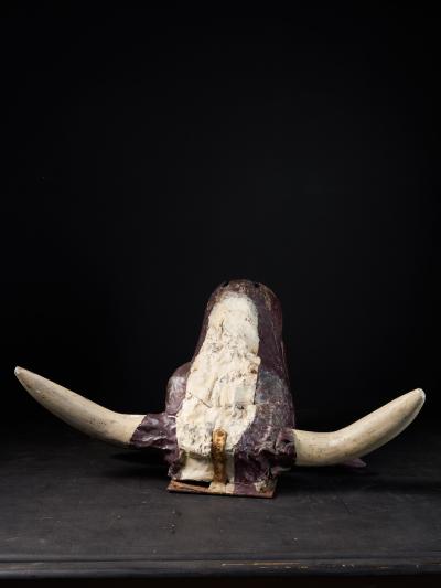 Butchers Exterior Shop Sign of a Steer Head