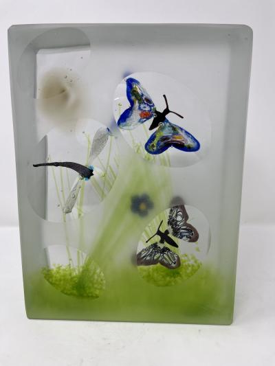 Butterfly Terrarium from Murano
