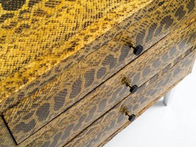 C 04 Snakeskin Chest of Drawers