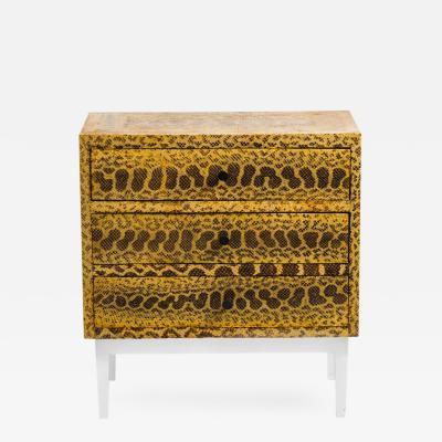 C 04 Snakeskin Chest of Drawers