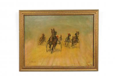 C Bauex Art Moderne Trotters Paintings