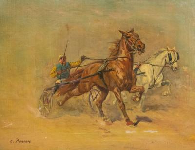 C Bauex Art Moderne Trotters Paintings