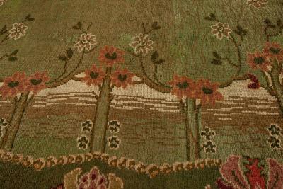 C F A Voysey ARTS CRAFTS WOOL RUG BY C F A VOYSEY