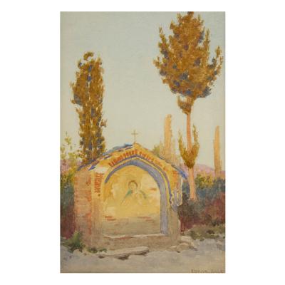 C F A Voysey Important Arts Crafts Presentation Cabinet by Voysey Alma Tadema RAs
