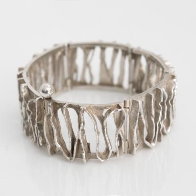 C Holm Silver Bracelet from C Holm Denmark 1950s