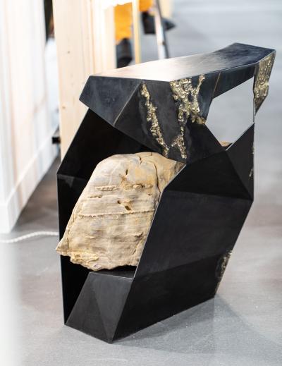 C cile Geiger Sculptural Console Table by Cecile Geiger