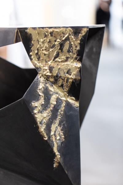 C cile Geiger Sculptural Console Table by Cecile Geiger