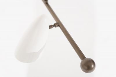 CALYX Chandelier in ORB and Brass