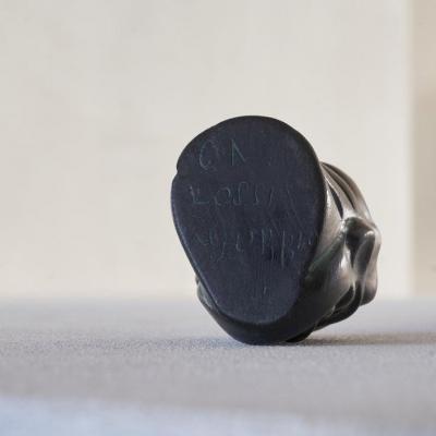 CARLO ALBERTO ROSSI Carlo Alberto Rossi Bucchero Ceramic Pencil Holder