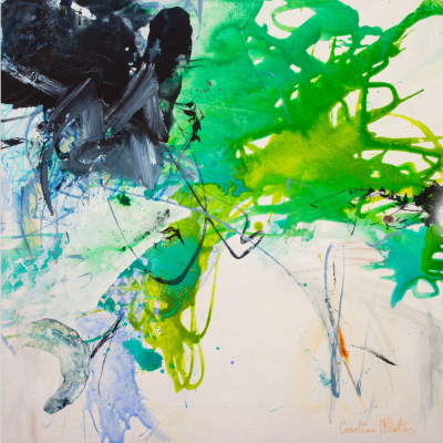 CAROLINA ALOTUS Breeze Abstract painting 2021