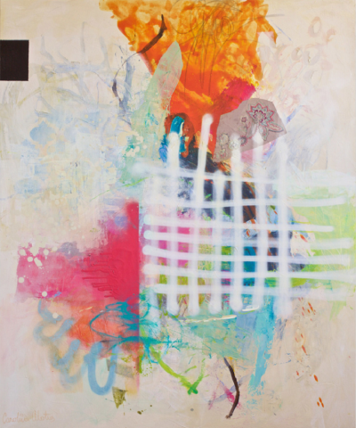 CAROLINA ALOTUS Finding bliss Abstract painting 2020