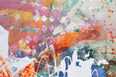 CAROLINA ALOTUS Iriss World Abstract Painting 2022