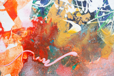 CAROLINA ALOTUS Iriss World Abstract Painting 2022