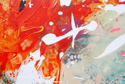CAROLINA ALOTUS Iriss World Abstract Painting 2022