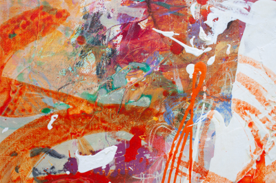 CAROLINA ALOTUS Iriss World Abstract Painting 2022