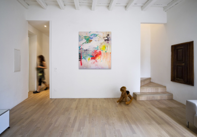 CAROLINA ALOTUS Pretty little thing Abstract painting 2020