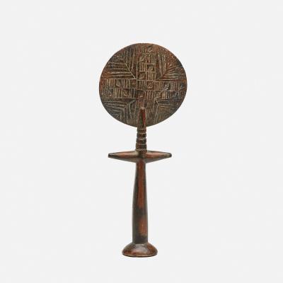 CARVED WOOD ASHANTI FERTILITY DOLL AKUABA