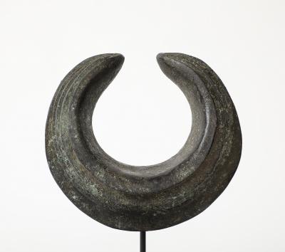 CHANNELED AFRICAN CURRENCY ON STAND