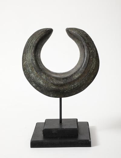 CHANNELED AFRICAN CURRENCY ON STAND