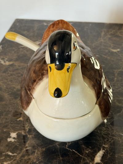CHARISMATIC CERAMIC DUCK SOUP TUREEN