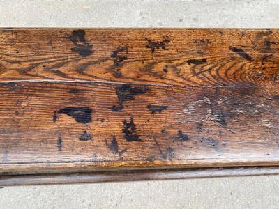 CHARLES II PERIOD OAK LONG BENCH