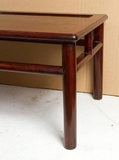CHINESE ZITAN WOOD COFFEE TABLE