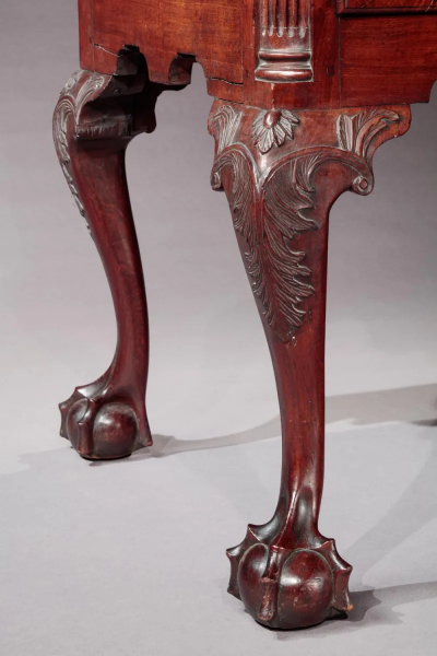 CHIPPENDALE HIGH CHEST OF DRAWERS