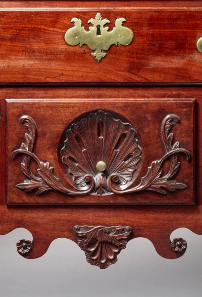 CHIPPENDALE HIGH CHEST OF DRAWERS