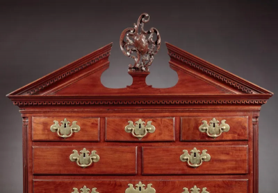 CHIPPENDALE HIGH CHEST OF DRAWERS