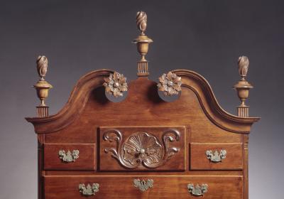 CHIPPENDALE HIGH CHEST OF DRAWERS