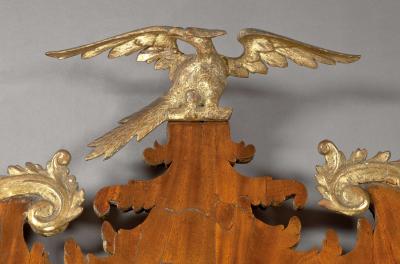 CHIPPENDALE LOOKING GLASS