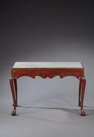 CHIPPENDALE MARBLE TOP PIER TABLE