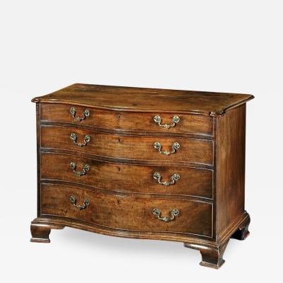 CHIPPENDALE PERIOD SERPENTINE CHEST ENGLISH CIRCA 1765