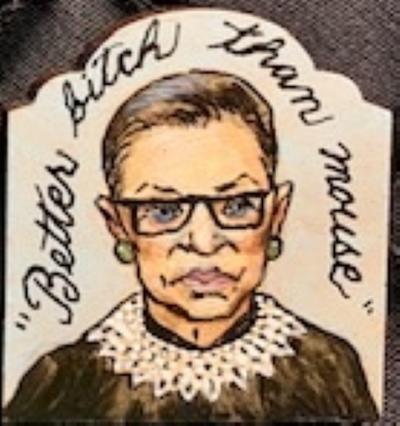 CHRISTINA GOODMAN Better Bitch Than Mouse Pin