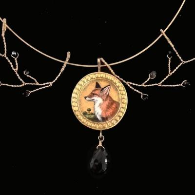 CHRISTINA GOODMAN Fox necklace