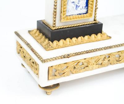 CL 11 Rare Louis XVI Period with Marble Mantel Clock