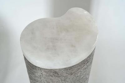 CLO I Rock Crystal Side Table by Phoenix