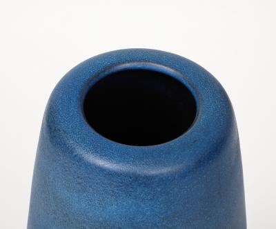 COBALT BLUE MAIOLICA VASE