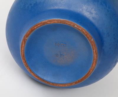 COBALT BLUE MAIOLICA VASE