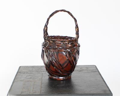 COLLECTION OF JAPANESE IKEBANA BAMBOO BASKETS JAPAN SH WA ERA 1926 1989