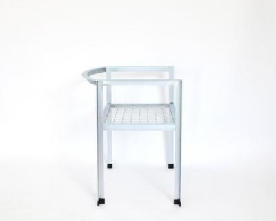 COMME des GAR ONS Rei Kawakubo Galvanized No 1 Steel chair 