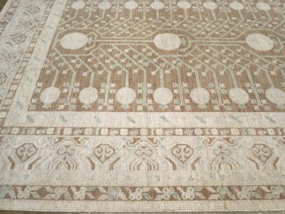 CONTEMPORARY EAST TURKESTAN KHOTAN LARGE ROOM SIZE CARPET