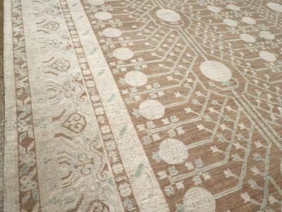 CONTEMPORARY EAST TURKESTAN KHOTAN LARGE ROOM SIZE CARPET