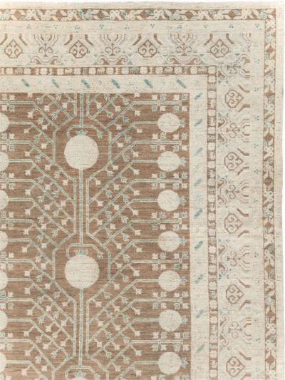CONTEMPORARY EAST TURKESTAN KHOTAN LARGE ROOM SIZE CARPET
