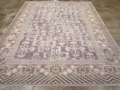 CONTEMPORARY EAST TURKESTAN KHOTAN ROOM SIZE CARPET