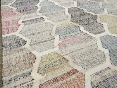 CONTEMPORARY TURKISH FLATWEAVE KILIM LARGE ROOM SIZE CARPET