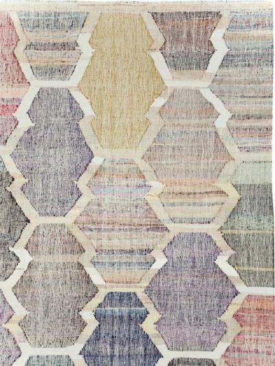 CONTEMPORARY TURKISH FLATWEAVE KILIM LARGE ROOM SIZE CARPET