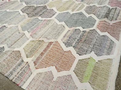 CONTEMPORARY TURKISH FLATWEAVE KILIM LARGE ROOM SIZE CARPET